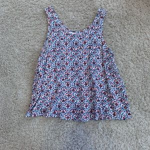 Old Navy Floral Tank Top
